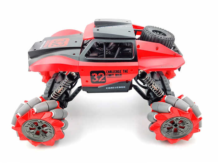 Masina Monster 4WD cu Drift Puternica 4X4 , Rosu [7]