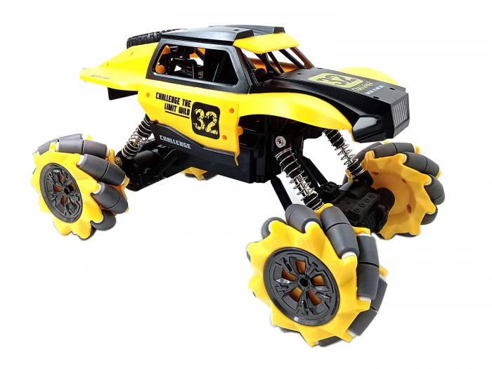 Masina Monster 4WD cu Drift Puternica 4X4 , Galben [2]