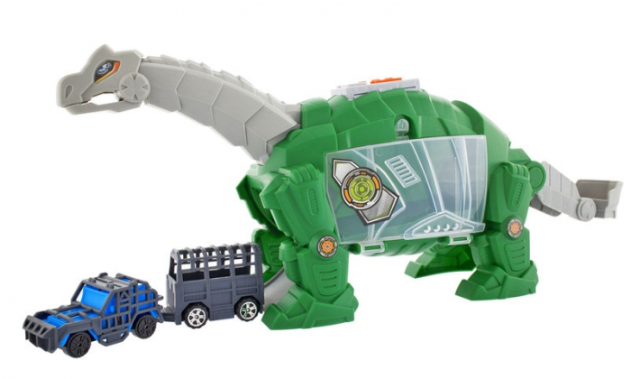 Dinozaur Mecanic - Masina Transport si Depozitare cu Accesorii [9]