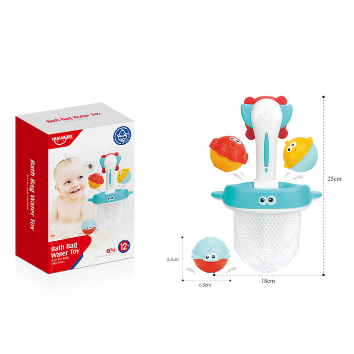 Set jucarii de baie pentru bebelusi,7 bucati [3]