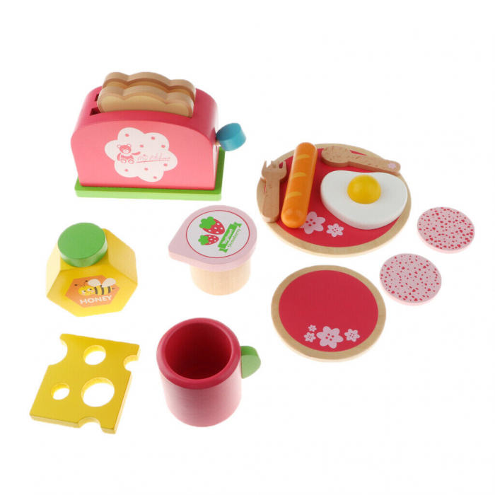 Mic Dejun de Jucarie din Lemn Delicious Breakfast - Un Joc Educativ tip Montessori [7]