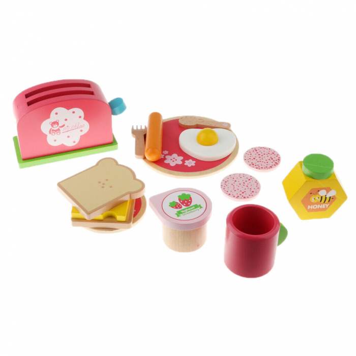 Mic Dejun de Jucarie din Lemn Delicious Breakfast - Un Joc Educativ tip Montessori [6]