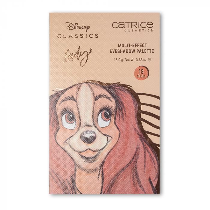 Catrice Multi - effect eyeshadow palette disney classics lady