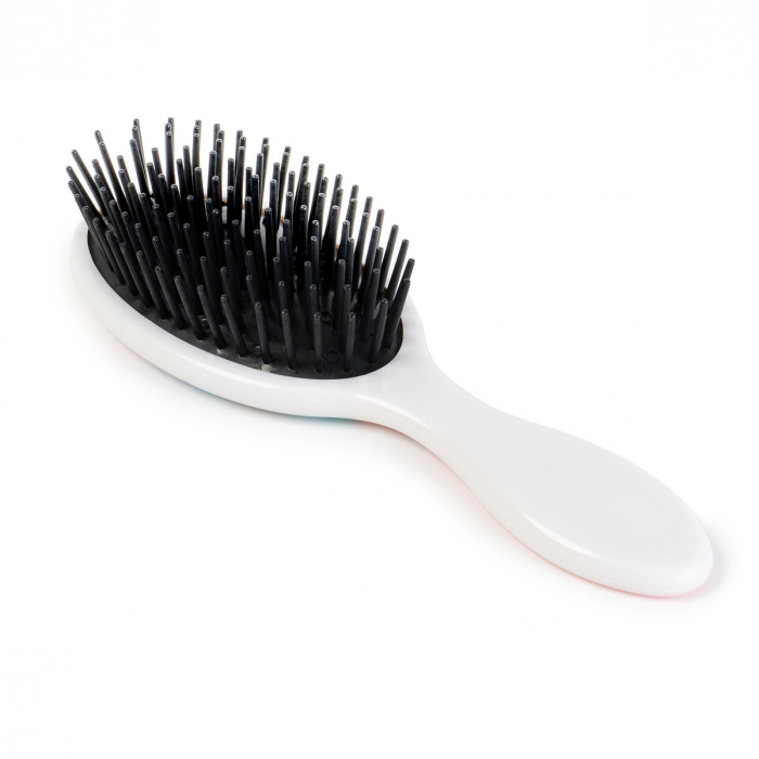 Perie de Par pentru Copii cu Fetita 16.5 cm Alb  - Nurio [2]