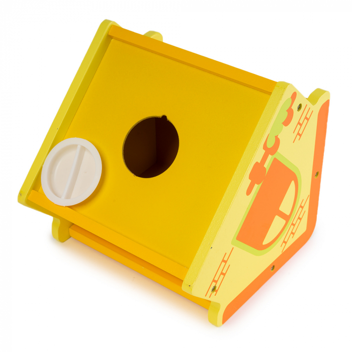 Pusculita Casuta din Lemn - Vacuta Montessori [3]