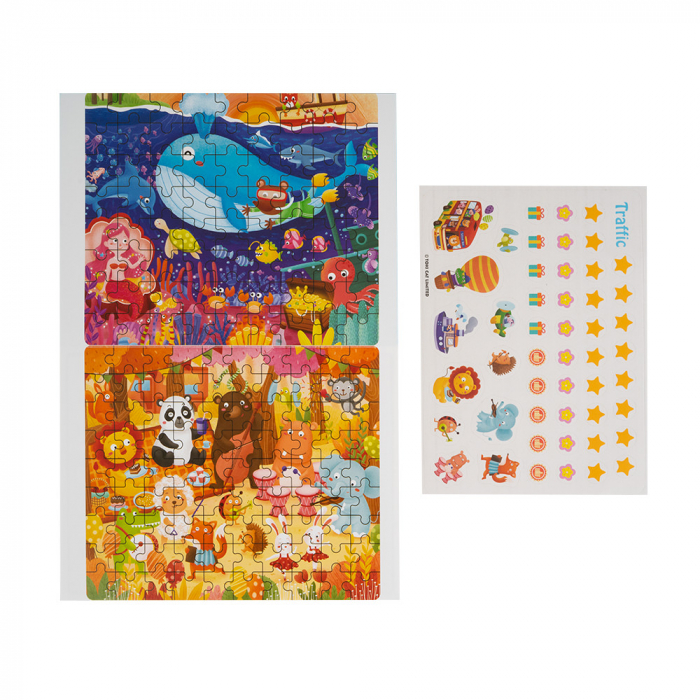 Puzzle 3 in 1 din Lemn [5]