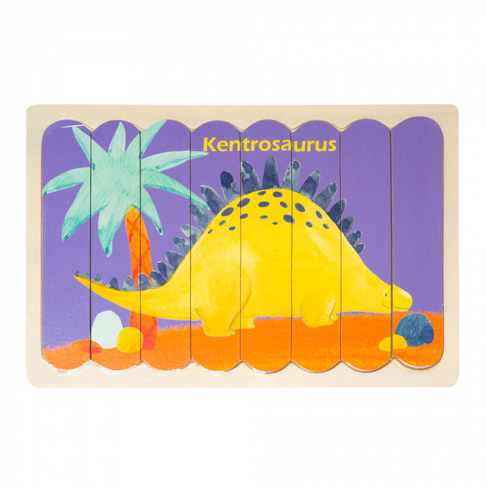 Puzzle cu Benzi de Potrivire cu Doua Fete [2]