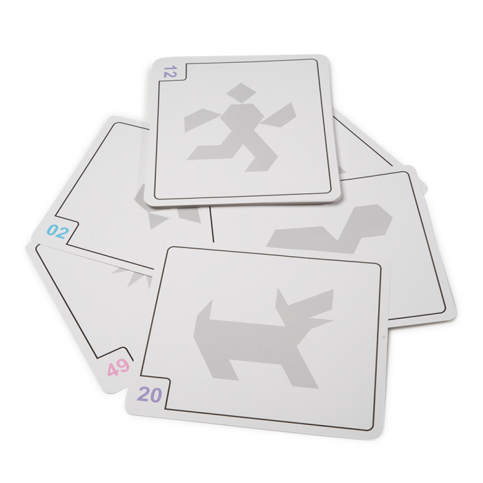 Tangram - Joc Educativ cu Piese din Lemn Montessori - RESIGILAT [4]