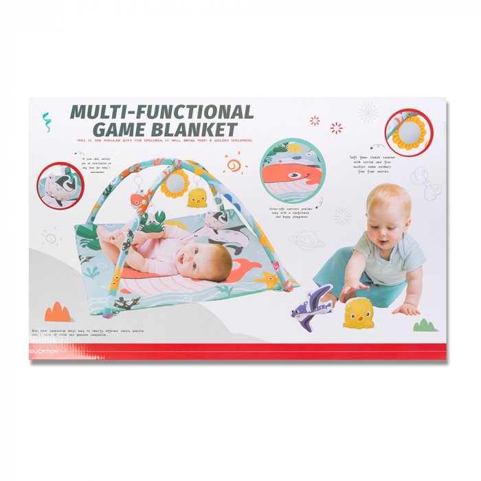 Saltea de Joaca Multifunctionala - Imprimeu Delfin [2]