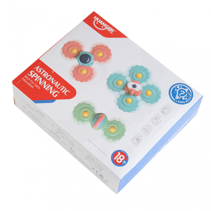 Set 3 jucarii rotative de indemanare - spinner [3]