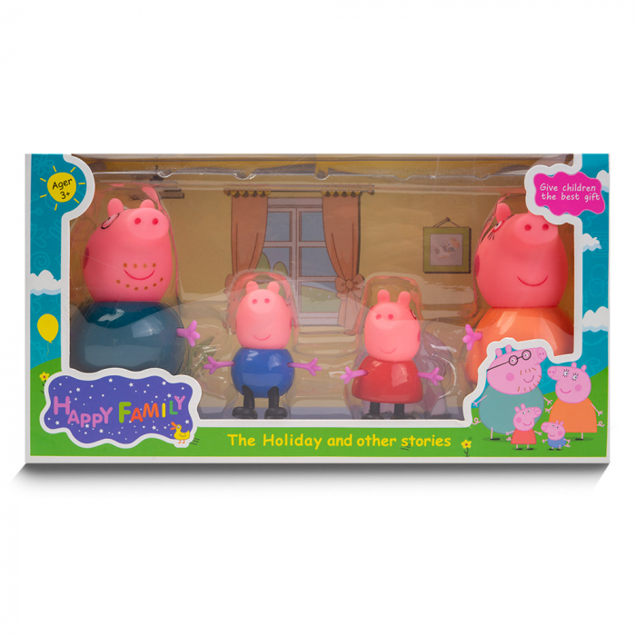 Set 4 Figurine Familia Peppa Pig [2]