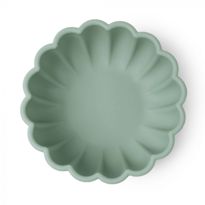 Set de Masa Bol si Lingurita din Silicon - Verde [3]