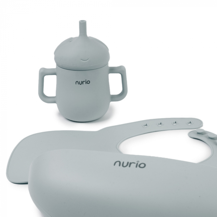 Set Diversificare din Silicon - Elefant Albastru/Gri [2]