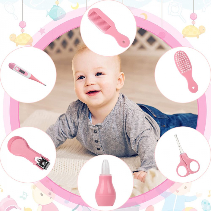 Set Ingrijire Bebelusi - Roz [7]