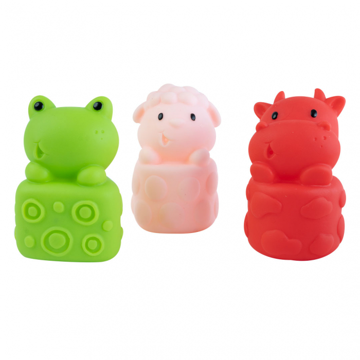 Set jucarii moi de plastic, 6 bucati [2]
