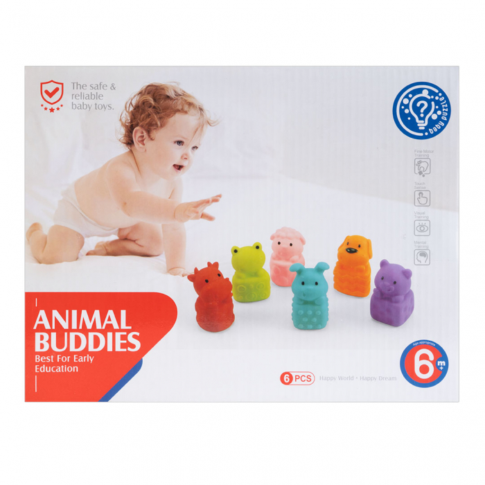 Set jucarii moi de plastic, 6 bucati [15]