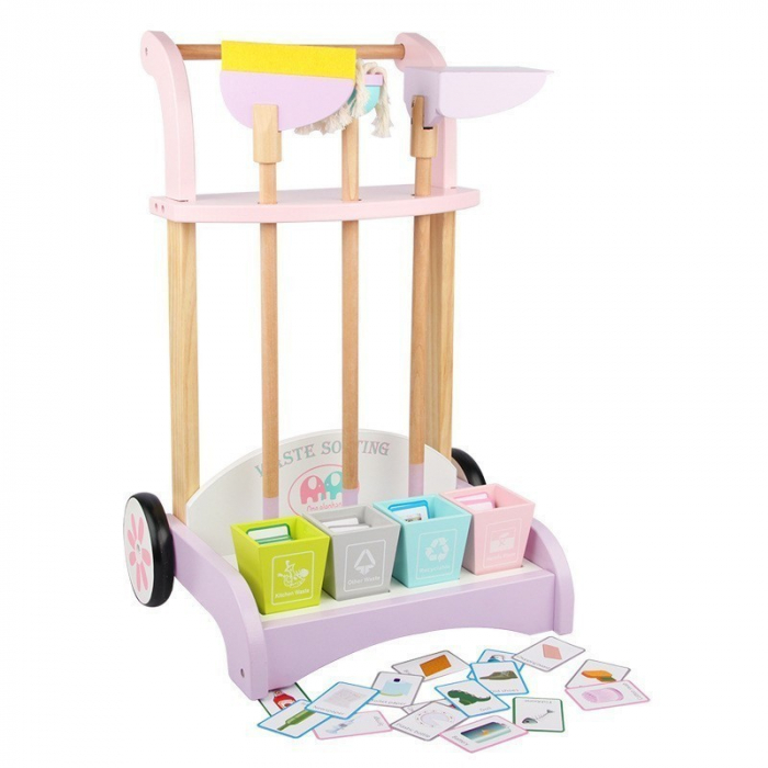 Set Mobil de Curatenie din Lemn cu Accesorii Montessori - Nurio [5]