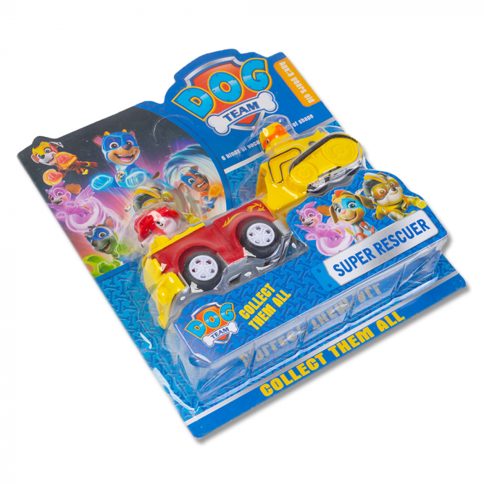 Set Patrula Catelusilor Figurine cu Masinute - Rubble si Marshall [2]