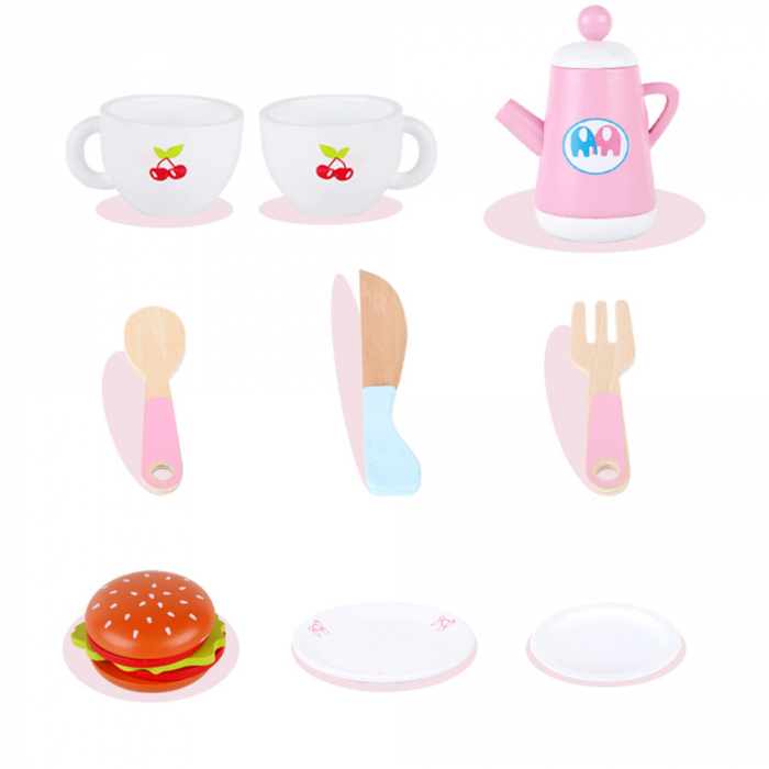 Set pentru Ceai din Lemn -10 Piese [4]