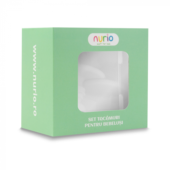 Set Tacamuri pentru Bebelusi Silicon - 10cm Mustar [3]