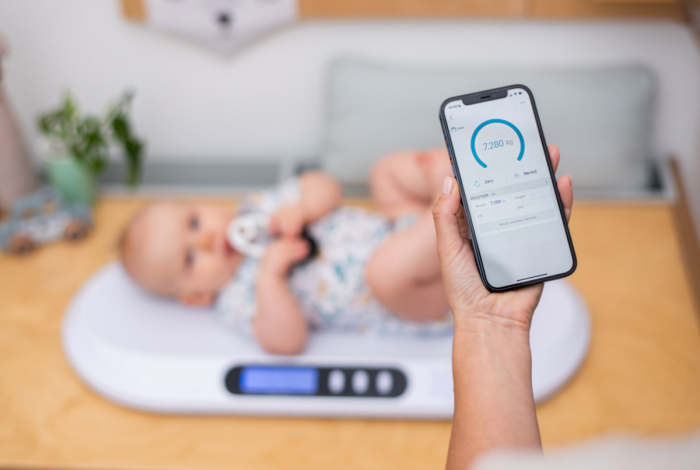 Cantar Electronic pentru Bebelusi cu Bluetooth si Aplicatie Smartphone - Nurio [5]