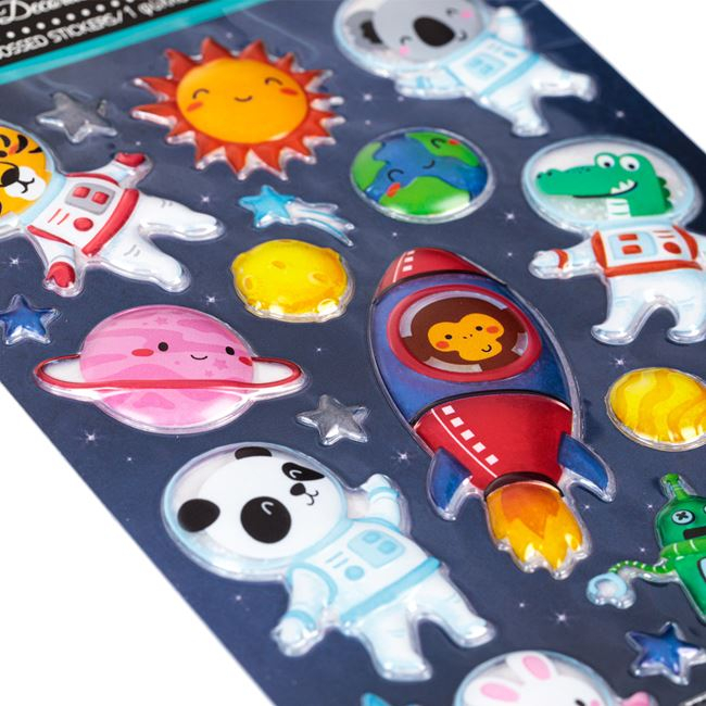 Stickere, Abtibilduri cu Astronauti Animalute [2]