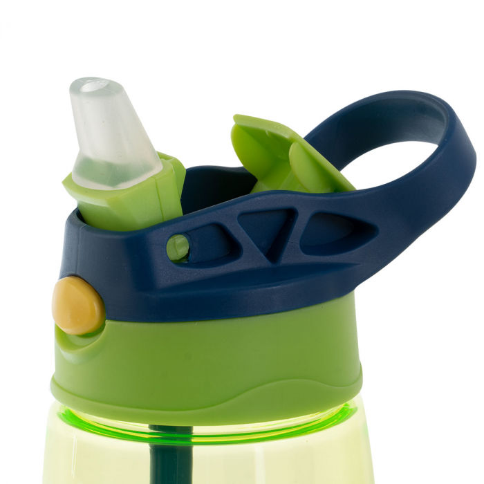 Sticla de Apa cu Pai pentru Copii - Verde [2]