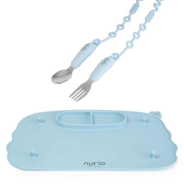Suport de masa multifunctional din silicon Nurio - Albastru [2]