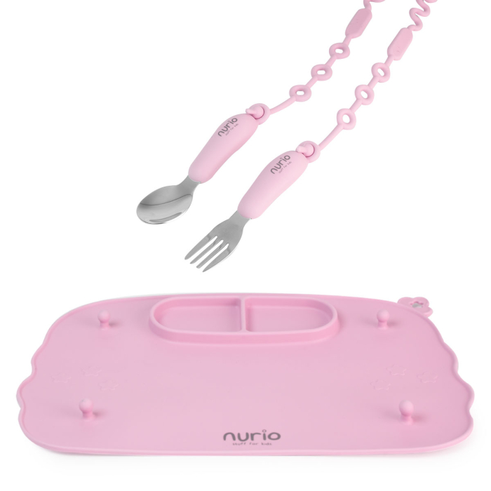 Suport de masa multifunctional din silicon Nurio - Roz [2]