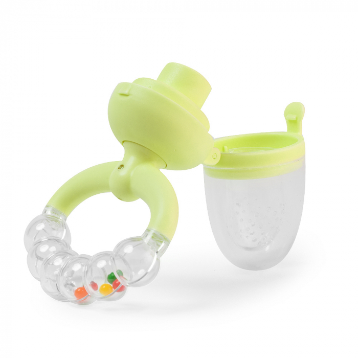 Suzeta pentru Fructe, Legume cu Zornaitoare - Verde [2]