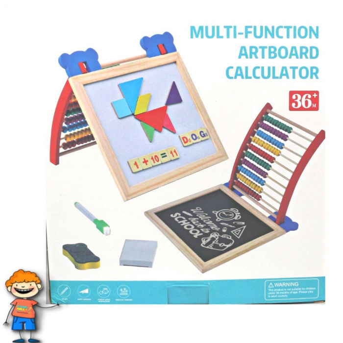 Abac Cu Tablita Magnetica Educativa 3in1 [2]