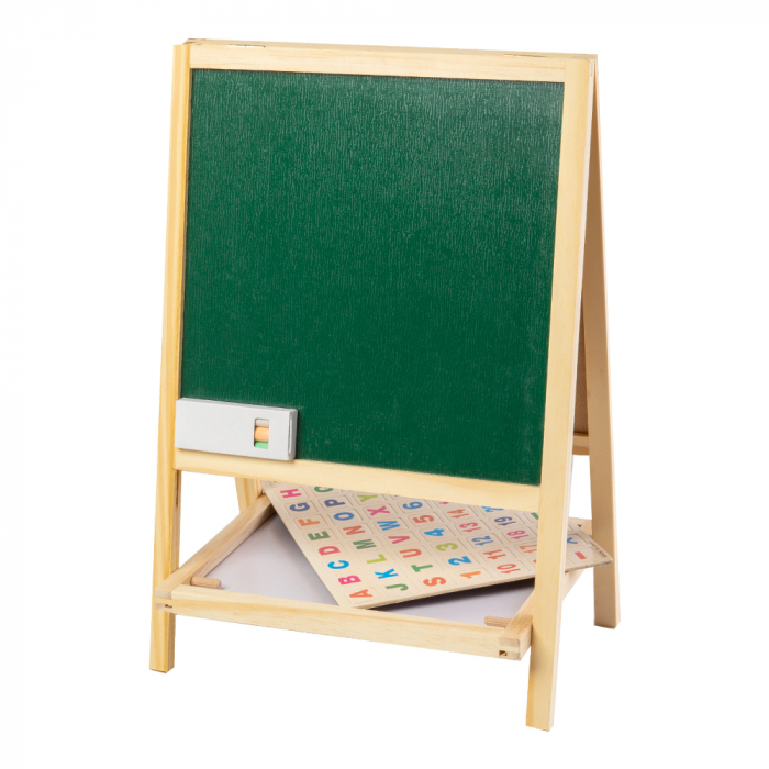 Tabla magnetica din lemn cu accesorii Montessori [2]