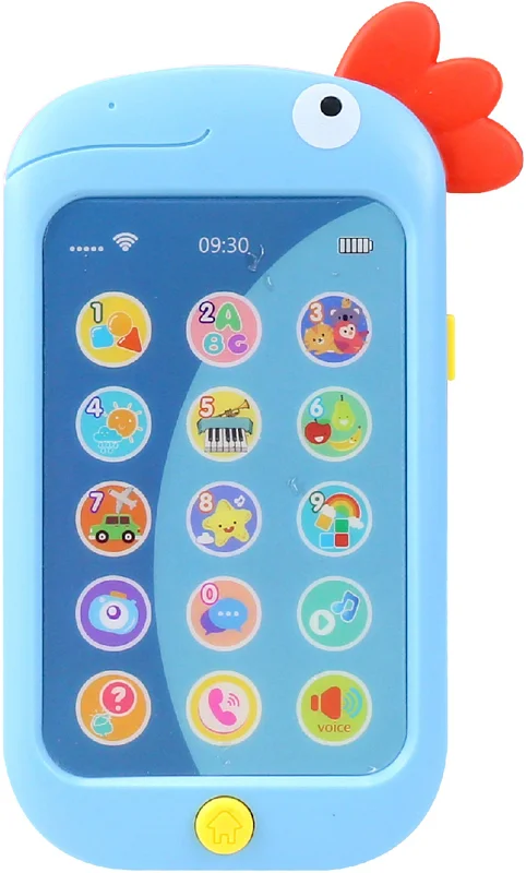 Telefon pentru bebelusi cu lumini si sunete - Albastru [3]