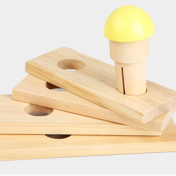 Trusa de Scule cu Maner din Lemn -  16 piese Montessori [10]