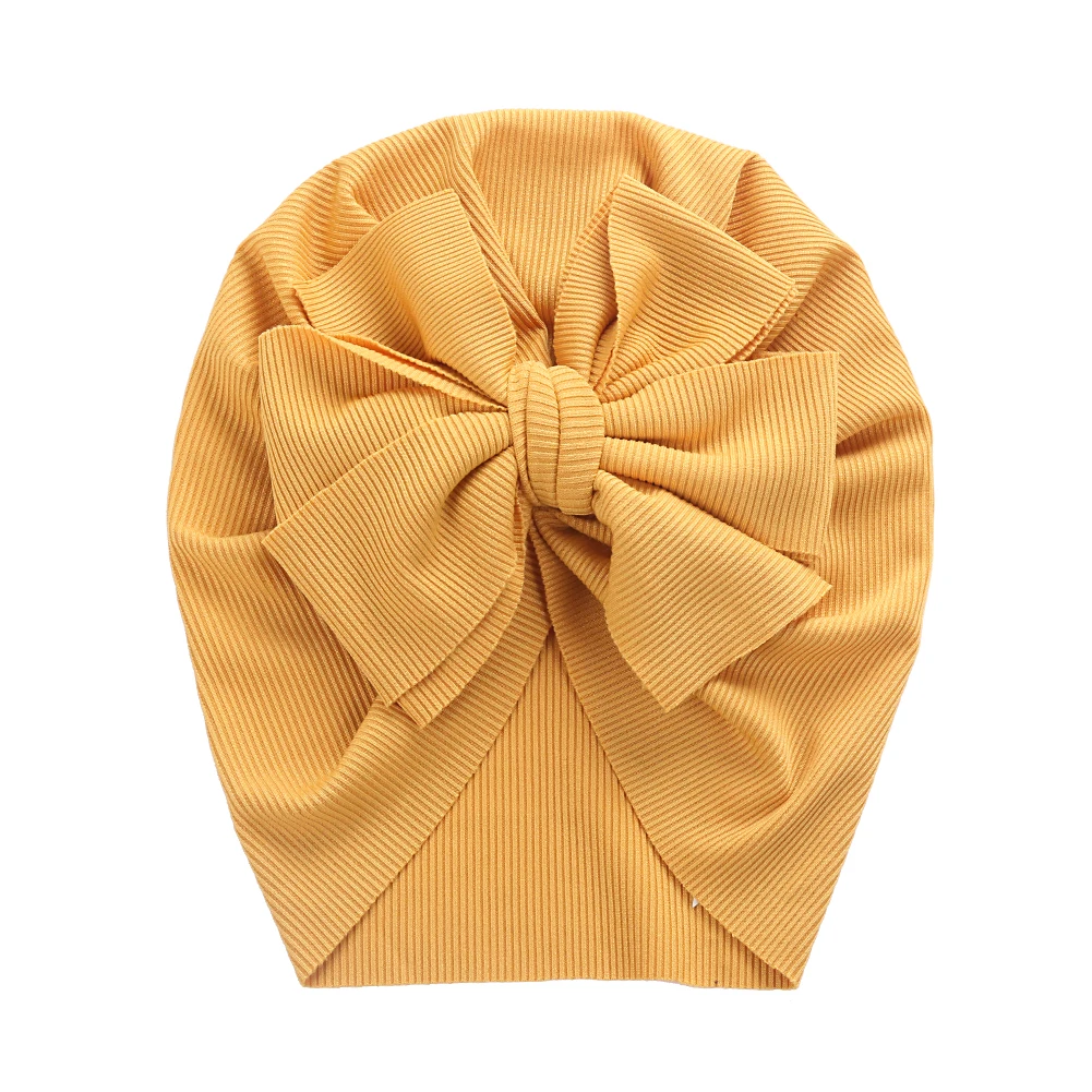 Turban pentru Fetite cu Fundita - Galben [2]