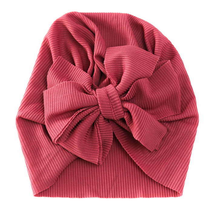 Turban pentru Fetite cu Fundita - Rosu [2]