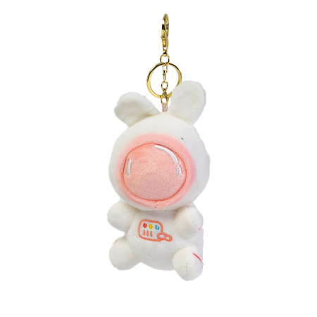 Produse - Accesoriu Gentuta Tip Breloc, Cosmonaut Roz, 15cm