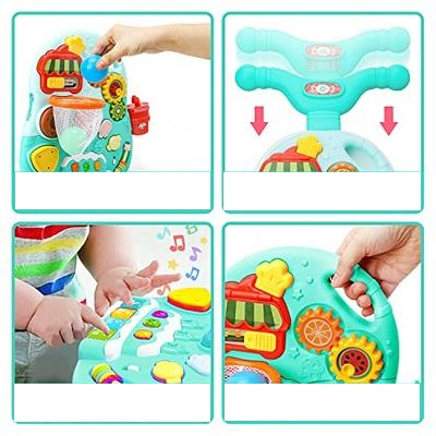Antepremergator si Masa de Activitati 2 in 1 - Verde [5]