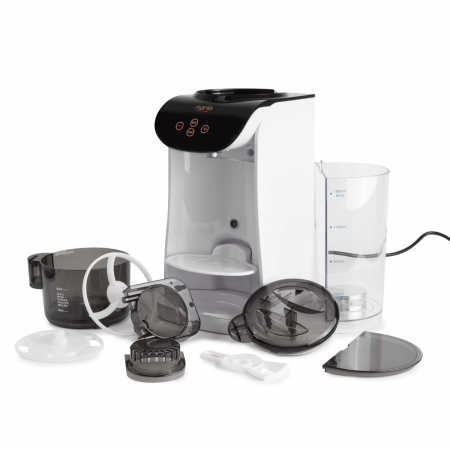 Espressor Lapte Praf Nurio cu Aplicatie Mobila , Functie de Apa Calda si Autocuratare la 90° [4]