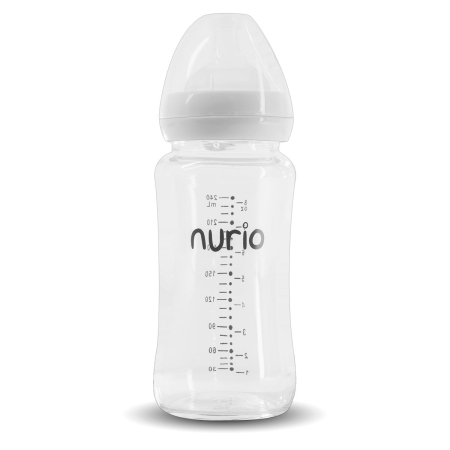 ECHIPAMENTE SI ACCESORII PENTRU HRANIRE SI INGRIJIREA BEBELUSILOR - biberon-nurio-premium-din-sticla-240-ml