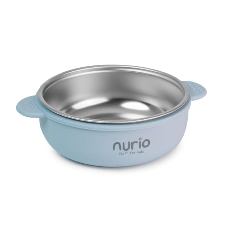Produse - Bol din Inox cu Protectie din Silicon Nurio - Albastru