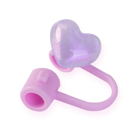 Noutati - Capac Din Silicon Pentru Protectia Paiului – Mov Sidefat