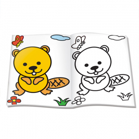 Carte de Colorat - Animalute [1]