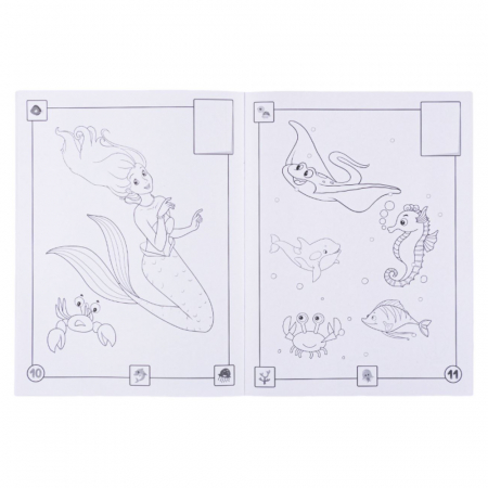 Carte de Colorat - Mica Sirena [1]