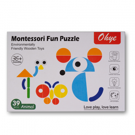 Joc Tangram Montessori Fun Puzzle Ohye [1]