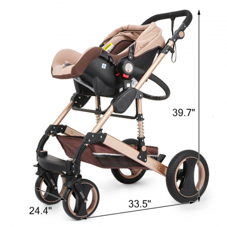 Carucior Pliabil de Lux Travel 3 in 1 [1]