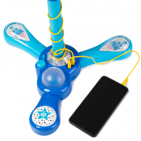 Microfon cu Stativ Albastru [2]