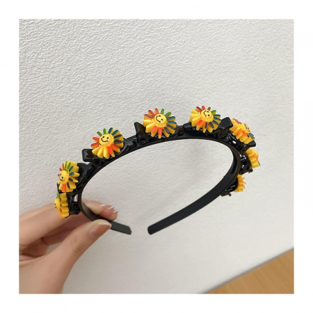 Accesorii - Cordeluta cu Agrafa - Soare Curcubeu