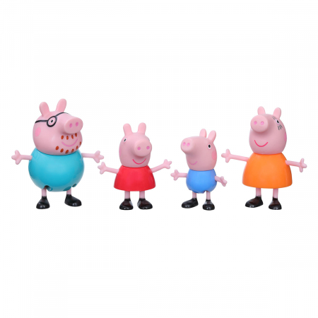 Figurine - Set 4 Figurine Familia Peppa Pig