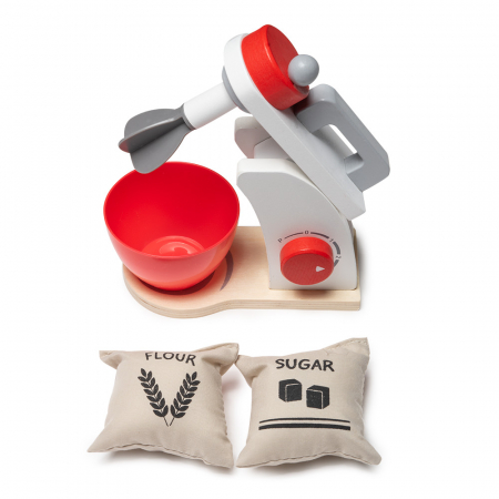 Bucatarii si Accesorii - Mixer din Lemn cu Accesorii